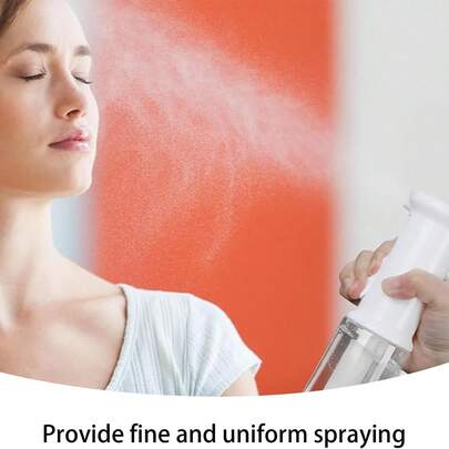 200ml Continuous Spray Bottle, Ultra-Fine Water Mist, Refillable, Suitable For Hairstyling, Salon Use, Skincare, Cleansing, And Botanical Treatments.
