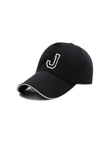 1 buah Topi Baseball Bordir Huruf yang Dapat Diatur, Topi Pelindung Matahari Kasual Luar Ruangan, Topi Pengemudi Truk Klasik, Topi Snapback, Cocok untuk Olahraga Musim Semi/Musim Gugur, Perjalanan, Pantai, Gaya Y2K Unisex, Liburan, Festival - Hitam - View 10