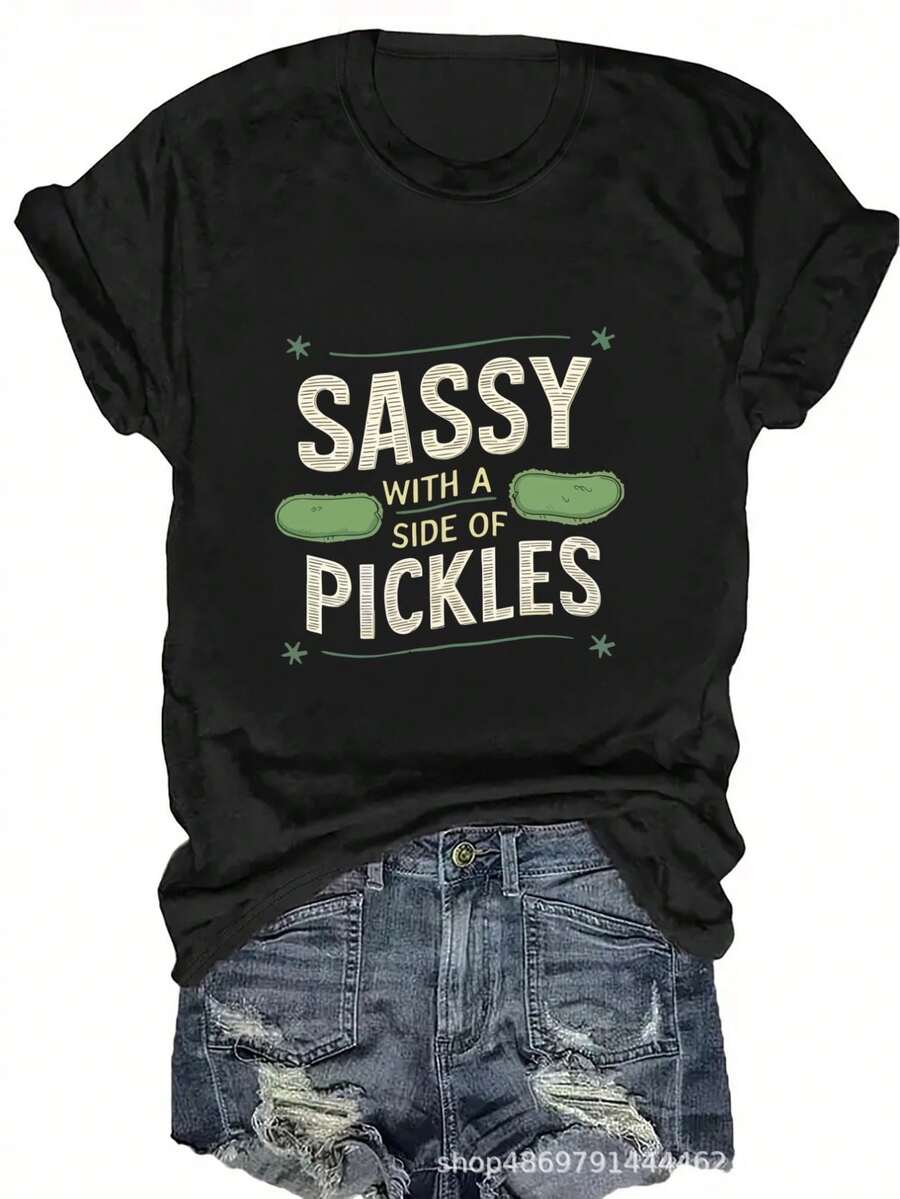 deyin Camisetas de mujer - Negro - Ver 1