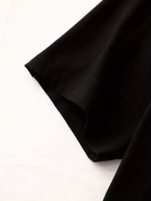 deyin Women T-Shirts - Black - View 4