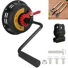 Hand Cranked Not Pull Starter For Small Tiller Sprayer Water Pumps Generator Engines For 168 170F Construction Durability Starter - 黑色的 - 查看 9