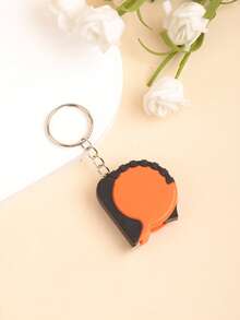 1pc Mini Portable Keychain Measuring Tape,Retractable Pocket Pendant,For Men,Architects,Engineers.Car Keychain Lanyard,Key Chain Accessory.Gifting. - Multicolor - View 16