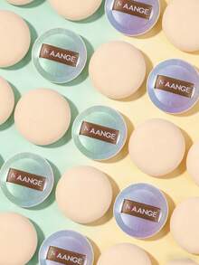 MAANGE 5Pcs Dry And Wet Dual-Use Mini Round Air Cushion Puff,Soft To Touch Makeup Sponge Set,Protable,Travel Makeup Tool Accessories,At Home Or On-The-Go,Gift For Women & Girl - Multicolor - View 10
