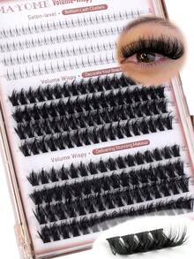 Bộ 240/232/208/204 sợi mi giả, độ dày 6-20mm, kiểu tự nhiên, kèm mi dưới. Các cụm mi dày đa độ 60D+80D+100D+120D+150D, làm thủ công, nhẹ và mềm mại, hiệu ứng làm to mắt, có thể tái sử dụng. Mang lại vẻ ngoài đôi mắt dày quyến rũ như trong phim hoạt hình với hiệu ứng nối mi, một món quà ý nghĩa lý tưởng dành cho bạn thân, mẹ và người thân yêu. Lựa chọn hàng đầu cho mi giả dạng phân đoạn. - D - Xem 6