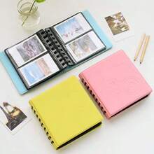 Album ảnh mini 3 inch dùng cho phim chụp lấy liền, chất liệu nhung, kiểu vé, 64 ngăn đựng ảnh/thẻ. - 3 inch - Xem 3
