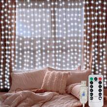 6M/3M - USB Powered Indoor Decorative LED String Lights With Remote Control, Suitable For Walls, Curtains, Atmosphere Decoration For Single Party, Birthday, Wedding - USB Curtain Light - View 13