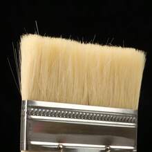 0.8mm Thin Handle Wooden Soft Bristle Paintbrush, Suitable For Baking, Grilling - 2 Inches - View 6