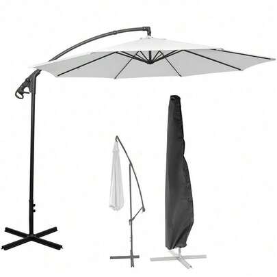 Rainy Season Outdoor Umbrella Storage Bag Storage Cover Cantilevered Umbrella Cover 205cm/265cm/280cm