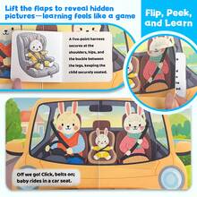 Children's Flip Book, Transportation Vehicles And Various Moving Objects, Transportation Vehicles Cardboard Book, Interactive Early Education Book - Lift the Flap Book for Kids - View 10