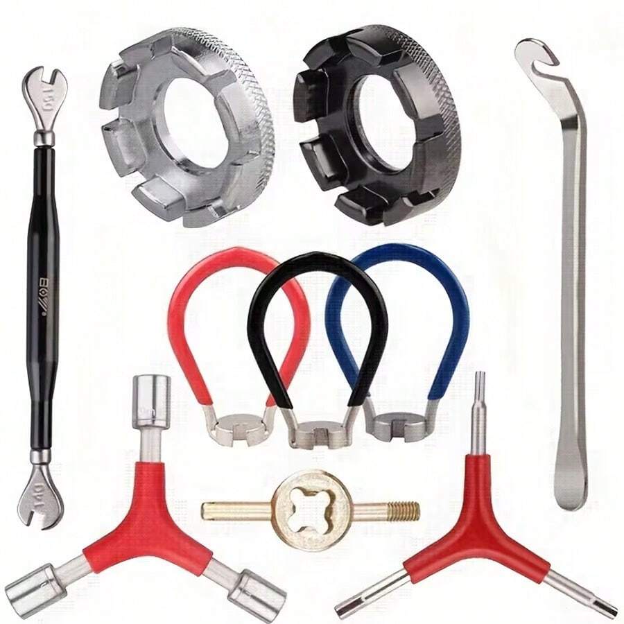 4件套钢丝工具，辐条扳手，自行车维修工具 // 全新辐条扳手 - 均碼 - 查看 1