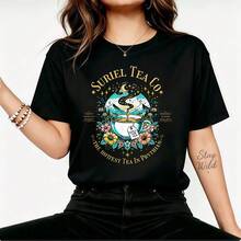 Women T-Shirts - Black - View 1