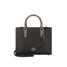Túi xách đeo vai nữ Coach Maggie in họa tiết CY676IMXI8 - Sự kết hợp màu gỗ óc chó CY676IMXI8 - Xem 12