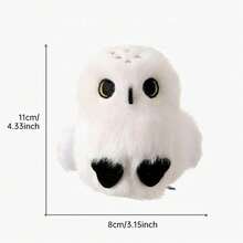 MINISO Harry Potter Series Plush Sorting Hat Fridge Magnet Plush Hedwig Fridge Magnet Cute Owl Refrigerator Magnet Figurine Hanging Ornament Cartoon Sticker Gift - 均碼 - 查看 10