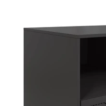 vidaXL Meubles TV et centres de divertissement - Noir - Voir 10