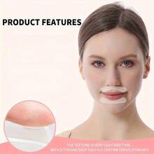8/6/4/2 piezas Máscara de labios de silicona, parche para el cuidado suavizante de los labios, accesorio de cuidado diario de la piel para el cuidado de los labios, se puede usar antes de acostarse - Multicolor - Ver 4
