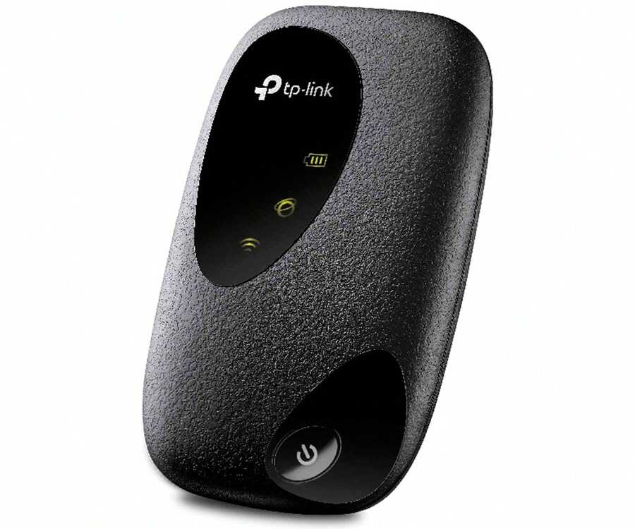 TP-Link M7000 Telephony Router/Gateway/Modem Mobile Network Router - Black - View 1