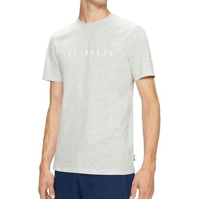  Ted Baker Mens Grey Broni Mens Short Sleeved T Shirt