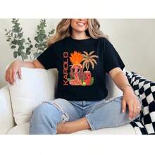 Women T-Shirts - Black - View 7