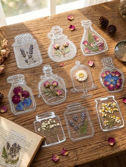 60 chiếc bookmark hoa ép khô, bookmark dập nổi, trang trí sinh nhật, bookmark hoa khô trong suốt, quà tặng tiệc chủ đề thực vật, đồ thủ công tự làm, bookmark thủ công, quà tặng người yêu cây cảnh, quà tặng tựu trường, quà tặng đám cưới, đồ thủ công thực vật, đồ dùng tiệc mùa xuân