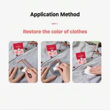 1 Pack/20Pcs Portable Stain Remover Wet Wipes, Disposable No-Wash Emergency Stain Removal Wipes For Clothes Shoes, Individual Individually Wrapped For Travel - 20個裝 - 查看 5