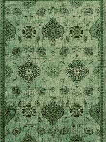 Vicenza Machine Washable Non-Slip Decorative Modern Vintage Kitchen Runner Hallway And Living Room Rug - Pink - View 3