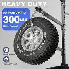 Baotree Premium Heavy Duty Freestanding Kayak Storage Rack, Thickened Reinforced Metal Adjustable Storage Stand, Multi-Purpose Holder For Kayak Canoe SUP Paddleboard Surfboard, Mobile Rack With Lockable Wheels, Heavy Load Capacity Indoor Outdoor Outdoor Sports Storage Organizer - 3-levels - View 6