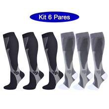 6 Pairs Breathable, Odor-Resistant, Moisture-Wicking Compression Athletic Socks With Geometric Pattern & Side Stripes, Unisex, Soft & Comfortable, Suitable For Running, Travel, Hiking, All Seasons, Cozy - Multicolor - View 41