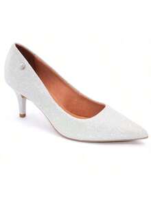 Vizzano Women's Pumps, Low Thin Heel, Soft, Original - 銀色 - 查看 11