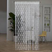 1pc Korean Style Tassel Curtain, Bedroom Decor, Wedding Ceremony Room Divider, Window Curtain - 1PC - View 8