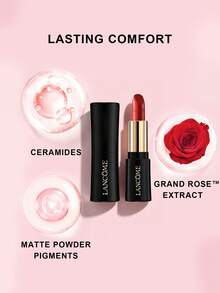 Lancôme Lancome L'absolu Rouge Velvet Lipstick - 196 French Touch - 1.6g - mini 196( Cream Lipstick) - 查看 9