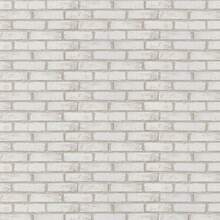 1 Roll Simple White Brick Pattern Self-Adhesive Wallpaper, Fashionable Brick Texture Wall Paper, Exquisite Indoor Decor Sticker, Suitable For Room, Kitchen And Cabinet Renovation, Easy To Install And Remove, Handmade Sticker - Modern Brick Wall - View 1