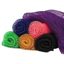 Pull Cord African Net Nylon Exfoliating Scrub Towel, High Elasticity Sauna Towel For Removing Dead Skin - Multicolor - View 1