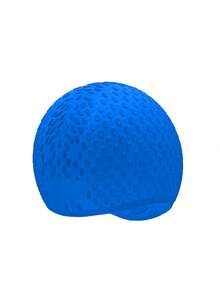 1pc Adult Silicone Swim Cap, Solid Color, High Elasticity, Hair Protection, Swimming Pool Accessories - Multiple Styles - View 6