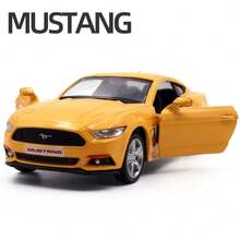1:36 Scale  Mustang Zinc Alloy One-Piece Die-Cast Alloy Car Model, Creative Model Toy Ornaments, Suitable For Teenagers And Adults To Collect Models, Can Be Used As Room Decoration Gifts - Multicolor - View 12