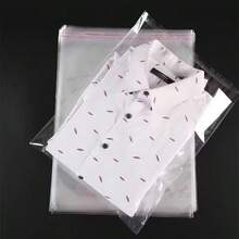 100pcs Transparent Self-Sealing OPP Bags, Resealable Candy/Jewelry/Gift/Cookie Packaging Bags, Storage & Travel Essentials - Clear - View 5