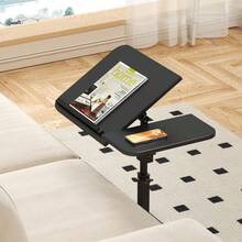 Adjustable Height Couch Tables ,Iron & MDF Multi-Purpose Table For Small Spaces, Office, - K - View 4