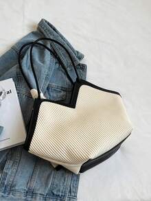 Dedoo New Arrival European And American Style Fashionable Handbag (Random Delivery Of Style, Pattern And Color) - White - View 5