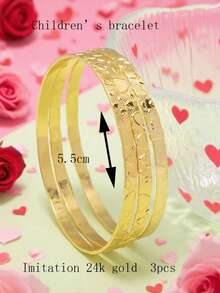 Bộ 3 vòng tay hình trái tim sang trọng, độc đáo, thanh lịch, thiết kế đa năng. - Nhiều màu - Xem 6