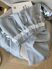 Women Pants - Grey - View 2