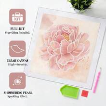 一套DIY珍珠画套装，卡通图案设计，配备工具，具有纪念意义，适合家居装饰，是初学者和手工爱好者的完美礼物。 - 卡通 - 查看 4