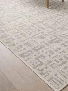 Decomia - Alfombra de Diseño Moderno, Alfombra Pasillo Lavable – Alfombra Enrollable Antideslizante, Hecha en Turquía - Naranja Quemada - Ver 3