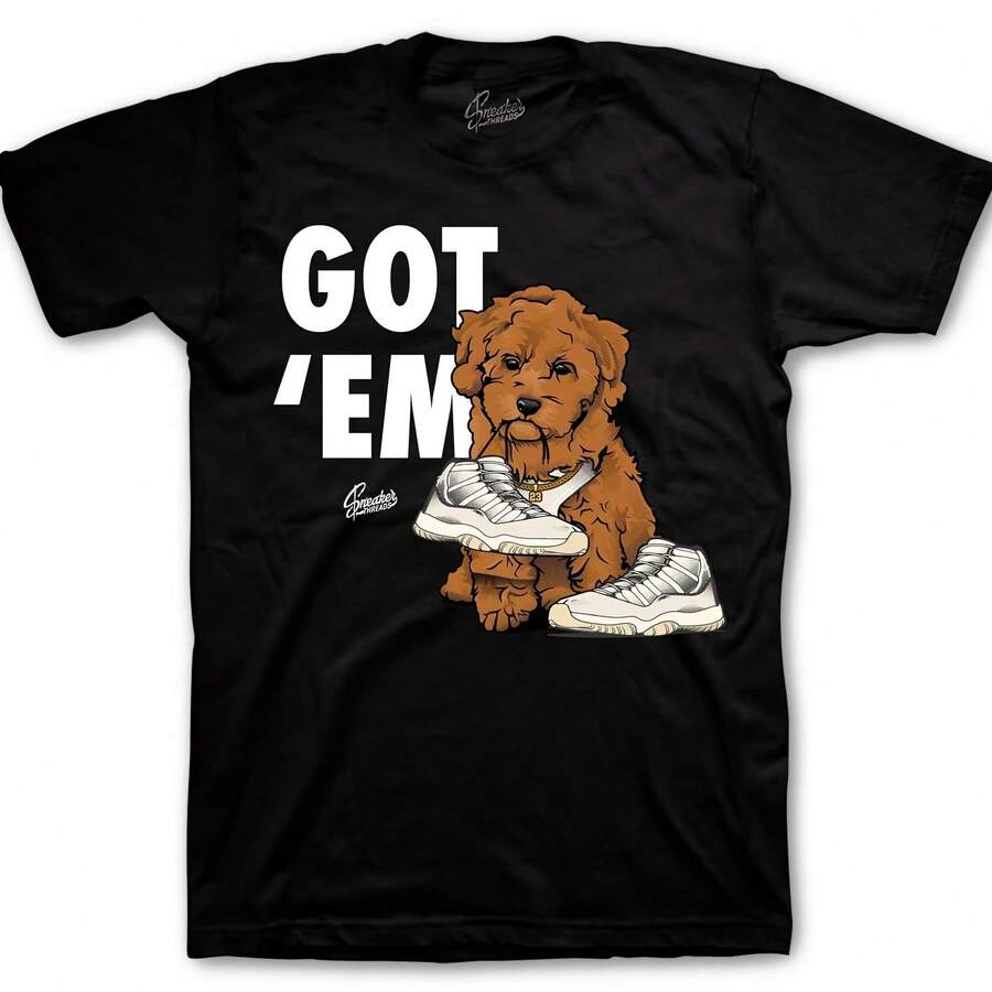 Matching T-Shirt For The Retro 11 Pearl AJs11 Sneakers - Copped Em Sneaker T-Shirt - 款式 - 查看 1