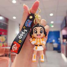Hasbro Cute K-Pop Style Christmas Keychain (1pc) - Cartoon Pendant For Girls, Tiger Shaped Keychain, Couple Keychain, Anime Phone Charm And Bag Accessory, Ideal Gift For Friends Or Children's Holiday (Silicone Material, Slight Color Shift Is Normal) - A - View 13