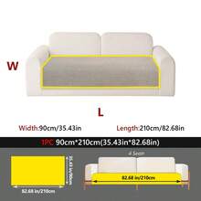 1 Tấm bọc ghế sofa kiểu dáng đơn giản, chống trầy xước do thú cưng, đệm chống trượt đa năng bốn mùa, vỏ bọc ghế sofa dệt kim jacquard chenille, tấm bảo vệ ghế sofa tiện dụng. - Nhiều kiểu dáng - Xem 12