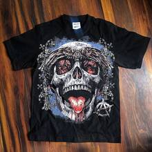 Alliance Oversized Skull T-Shirt - Shape - View 1