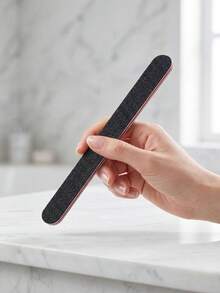 1pc/25pcs/50pcs/100pcs Professional Double-Sided Nail File Set, 100/180 Grit Black Sanding Boards Manicure Tools And Grinding Nail Files, Washable Double-Sided Nail Files For Natural And Acrylic Nails, Suitable For DIY Salon Use - Multicolor - View 3