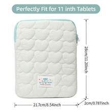 DANYCASE Túi đựng laptop 11-13.6 inch tương thích với Macbook Neo 13 inch 2026/Air 13.6 13 Pro 13, Túi đựng máy tính xách tay tương thích với iPad - Nhiều màu - Xem 10