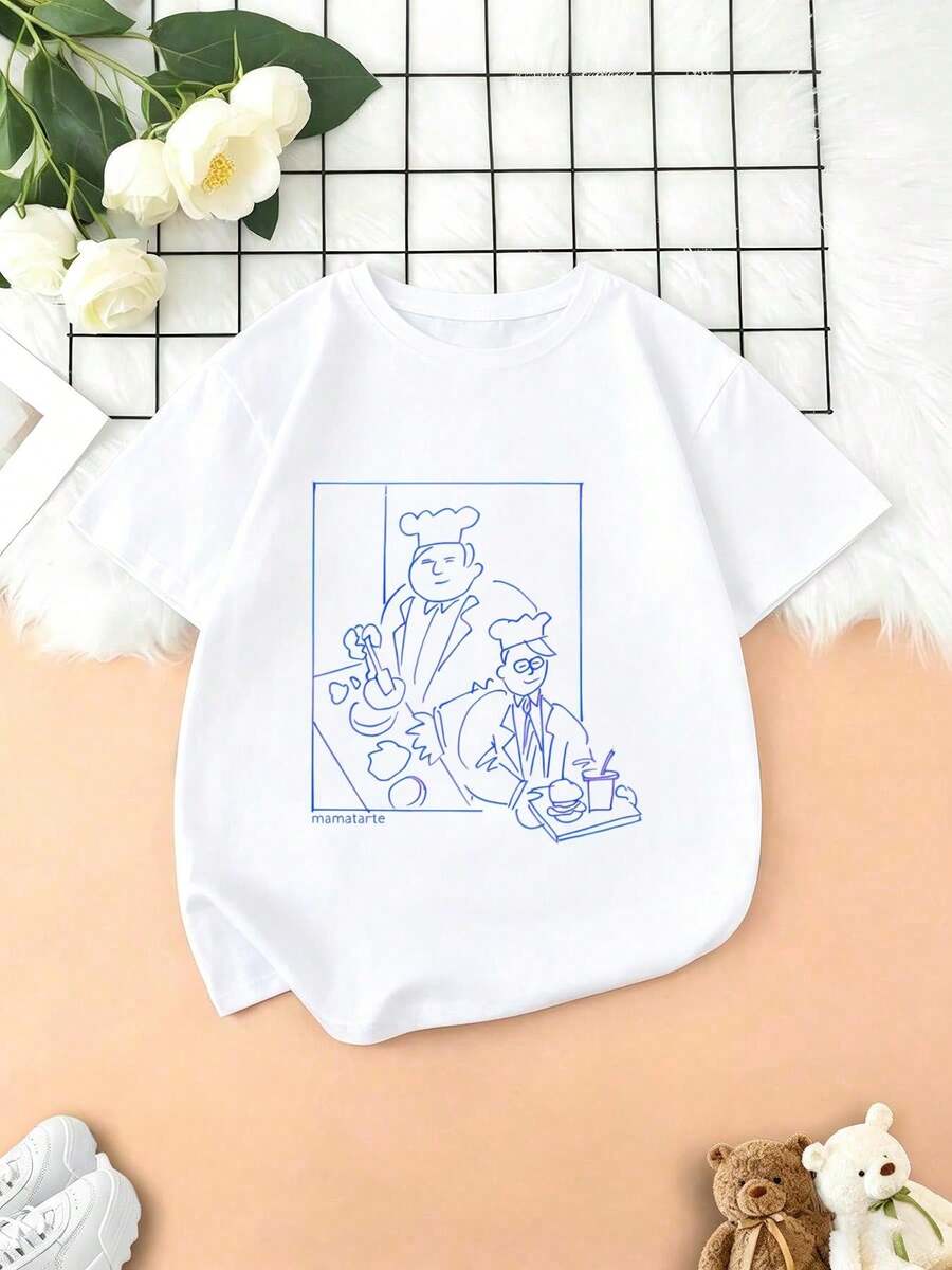 Tween Girls T-Shirts - White - View 1