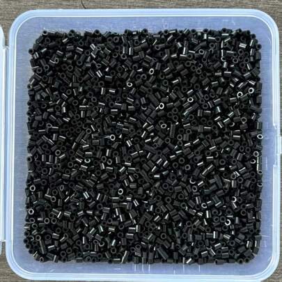 每包1000颗2.6毫米迷你拼豆像素拼图铁珠彩色拼豆趣味拼豆拼图手工DIY三维拼图玩具
