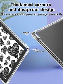 透明防摔 Kindle 保护套，闪光 TPU 全包软壳，适用于 Kindle Paperwhite 第 11 代 6.8 英寸、第 12 代 7 英寸、Kindle 第 11 代（2022/2024 年款），四角气垫防震，超薄防指纹电子书保护套 - 彩色 - 查看 7